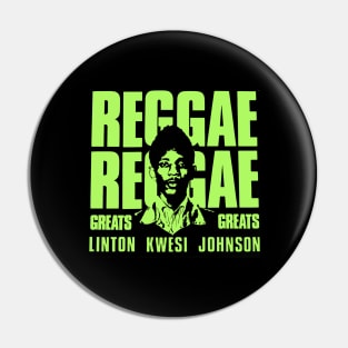 Linton Kwesi Johnson Reggae Reggae Greats Greats Pin