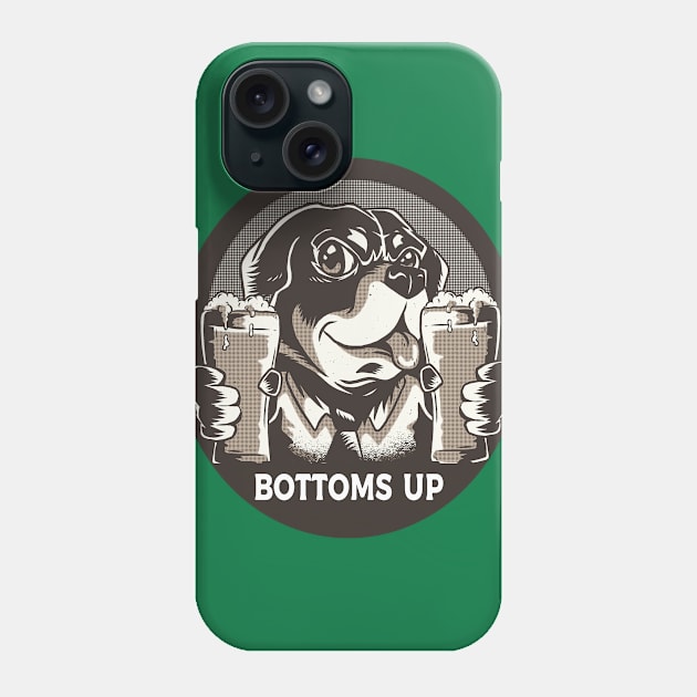 Drinking Dog Phone Case by AJ techDesigns