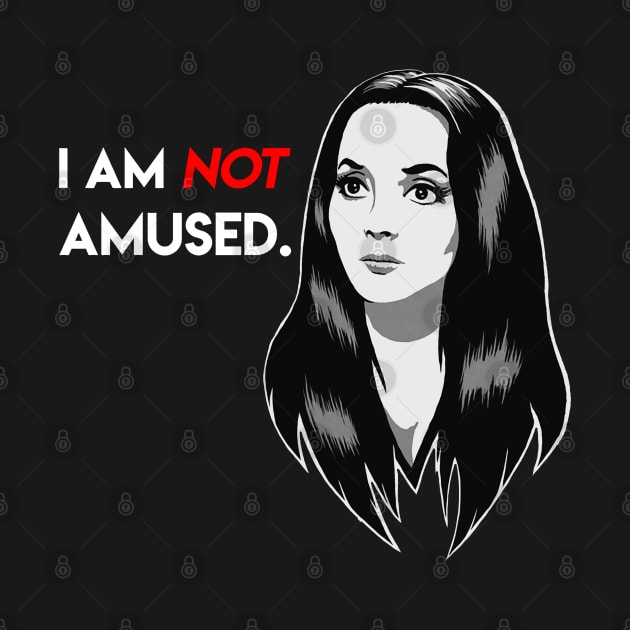 Morticia Addams/ I'am Not Amused by Pop Laris Manis