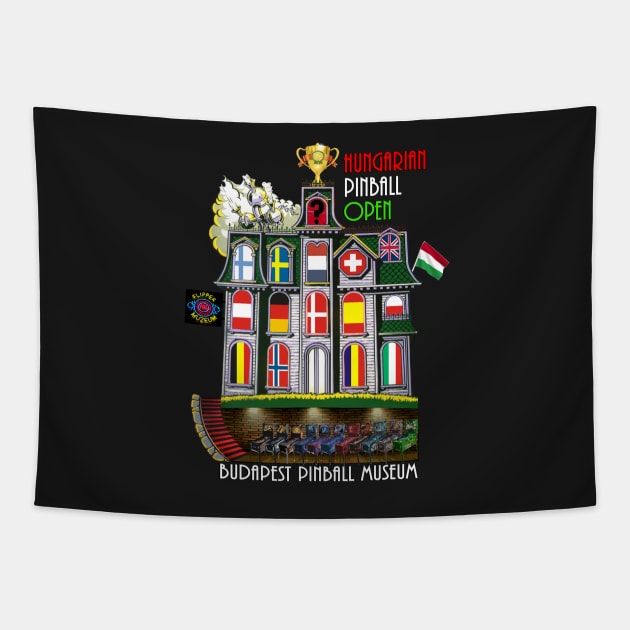 Pinball Competition Tapestry by Uwantmytees