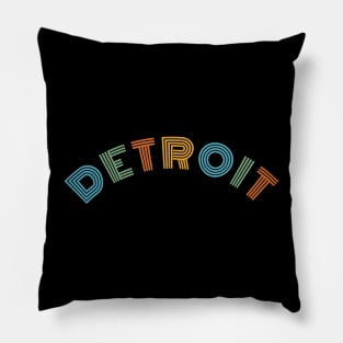 Detroit Color Pillow