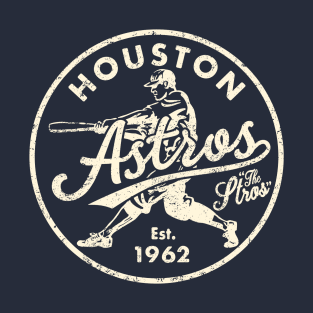 Old Style Houston Astros 2 by Buck Tee T-Shirt