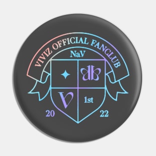 VIVIZ official fanclub badge (rainbow) Pin
