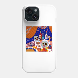 Day of the Dead Digital Art Phone Case