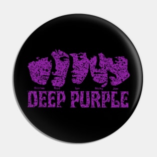 Deep purple Pin