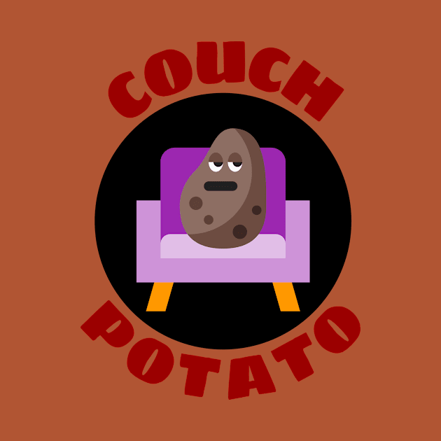 Couch Potato | Procrastinator Pun by Allthingspunny