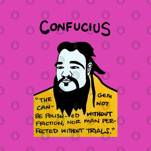 Confucius by krusefolkart