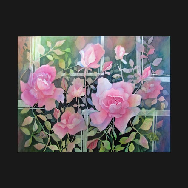 The Rose Trellis by bevmorgan