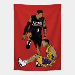 Allen Iverson Step Over Sketch Tapestry