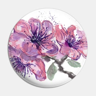 Light Pink Hibiscus Pin