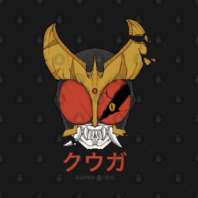 Oni-kamen rider kuuga by Amartwork