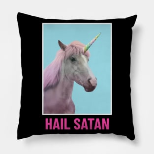 Satanic Unicorn Pillow