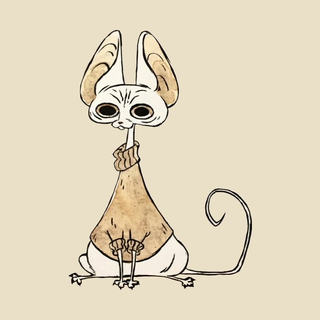 Sphynx Cat by NatSmall