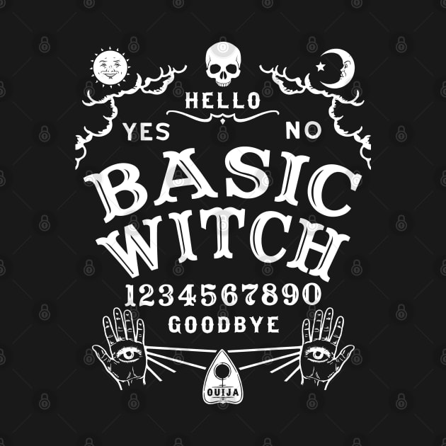 Basic Witch Ouija Board by Tshirt Samurai