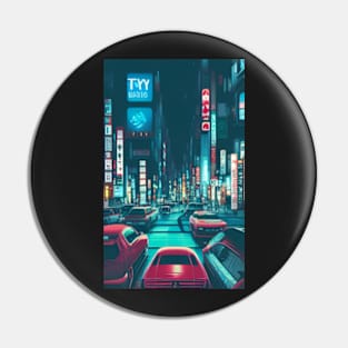 Explore the Amazing City of Tokyo Pin