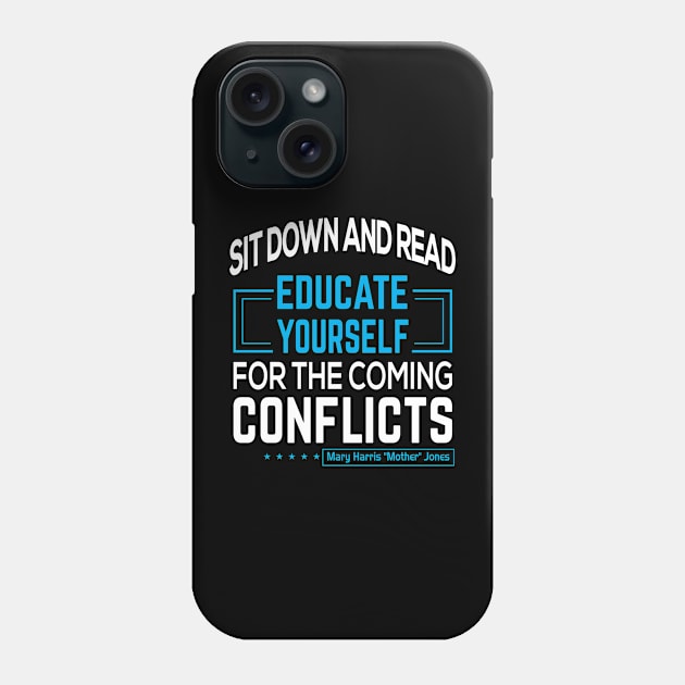 Mother Jones Quote Phone Case by Voices of Labor