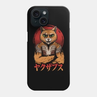 Yakuza Cat Phone Case