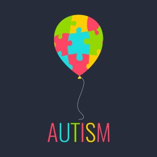 Autism Awareness Amazing Cute Funny Colorful Motivational Inspirational Gift Idea for Autistic T-Shirt T-Shirt