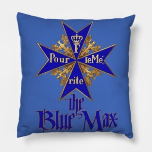 Front & Back Blue Max with Fokker DR1 Pillow