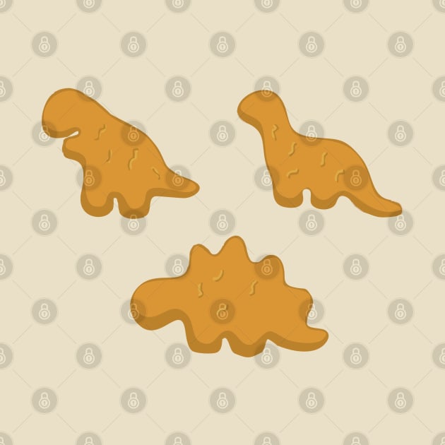 Dinosaur Nuggets by Faech