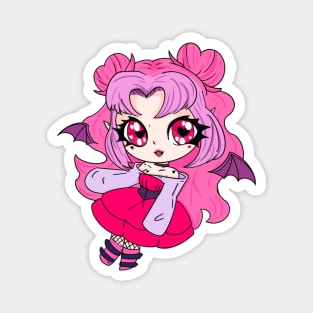 chibi pink vampire girl Magnet