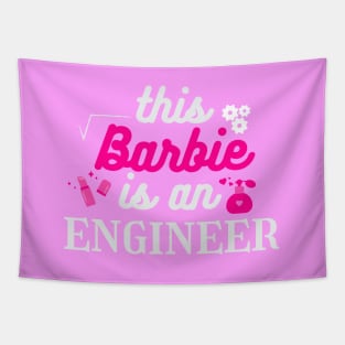 Engineer Barbie Tapestry