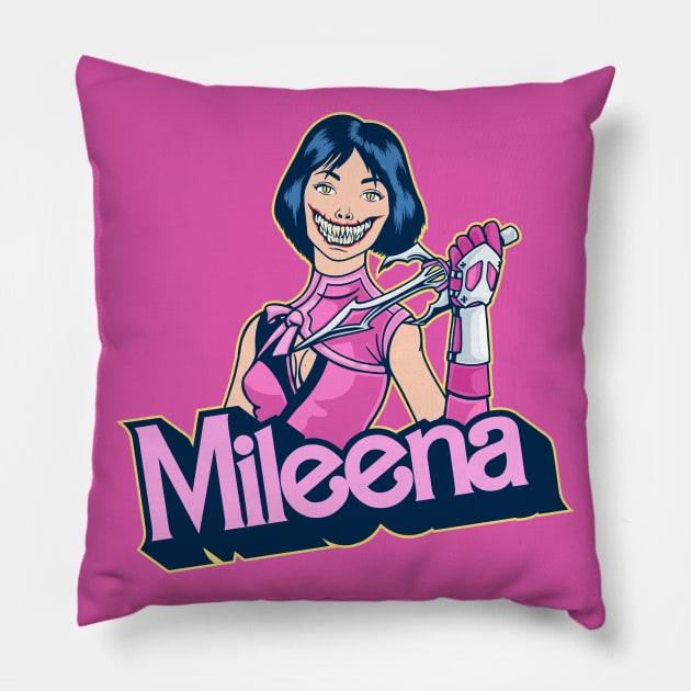 Empress of Outworld Pillow by yellovvjumpsuit