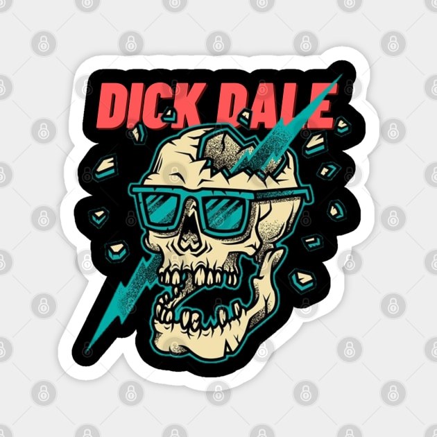 dick dale Magnet by Maria crew