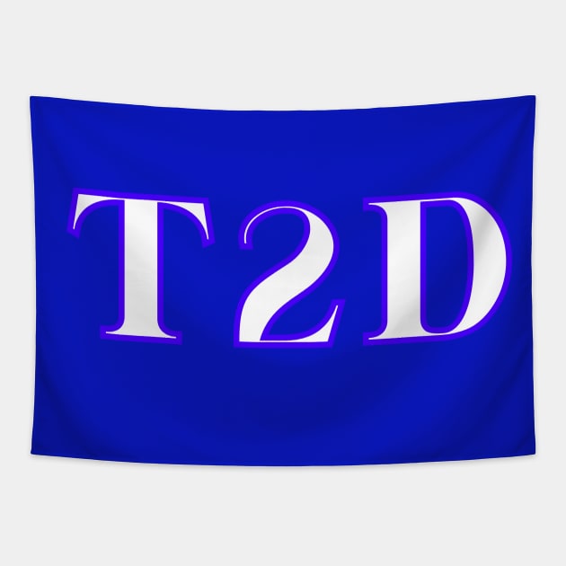 Type 2 diabetic / T2D / Type 2 diabetes Tapestry by Diabeticsy