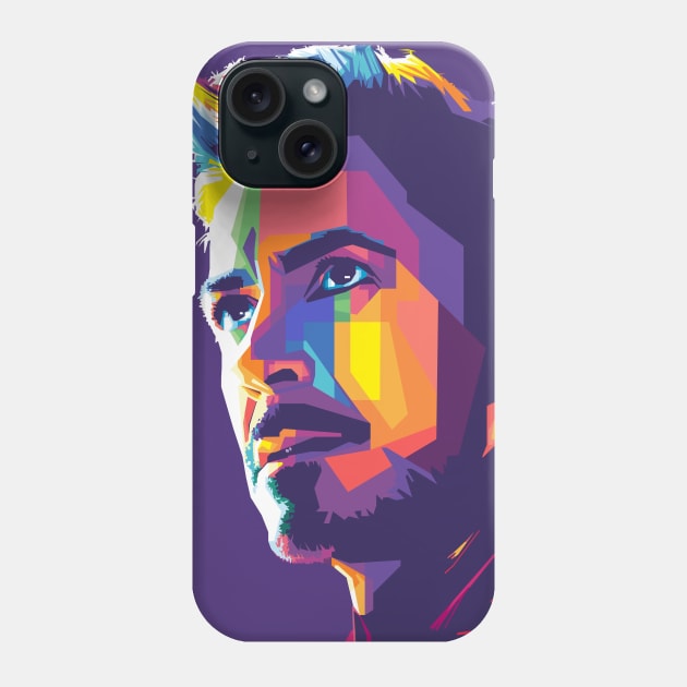 Robert Downey Jr Phone Case by Wijaya6661