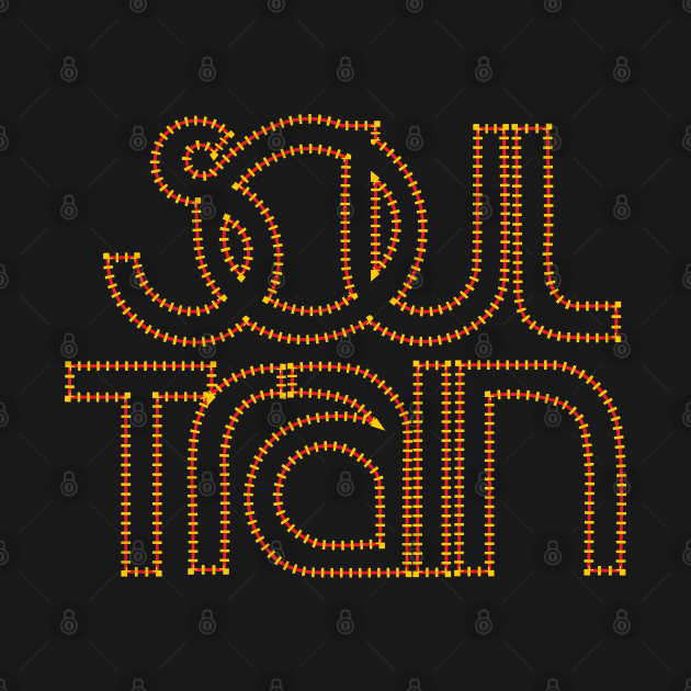 Soul Train Typography Design by Trendsdk