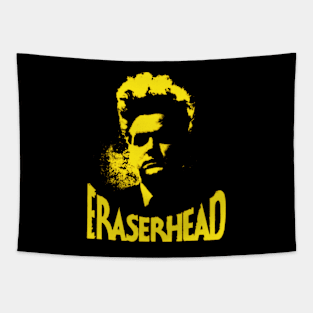 eraserhead 70s movie yellow design Tapestry