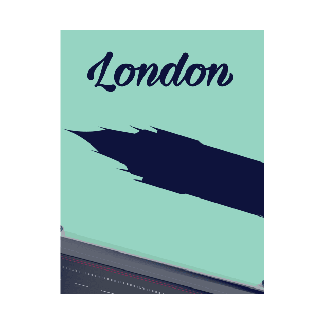 London Big Ben travel poster by nickemporium1