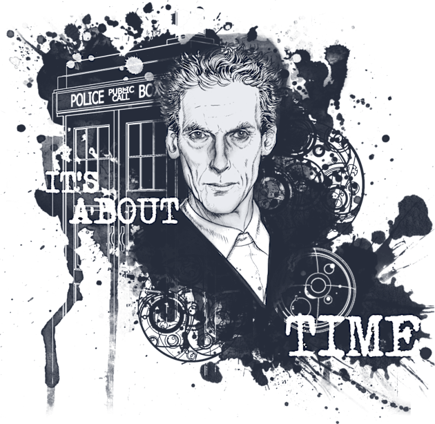 It's About Time Kids T-Shirt by ClaudiaSG