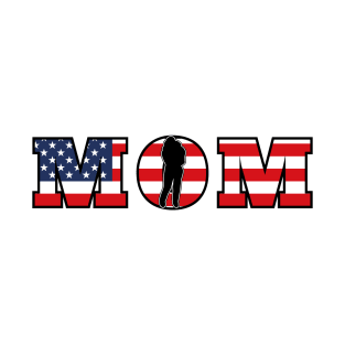 American Flag Mom T-Shirt