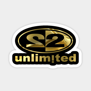 2 UNLIMITED - gold edition dance music 90s Magnet