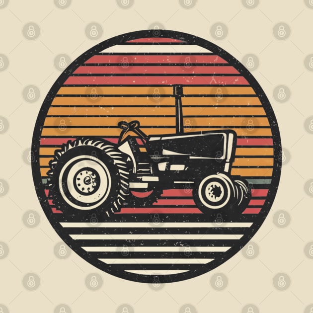 Vintage machine Tractor by ohyeahh