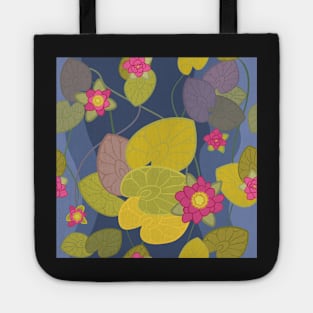 pattern of a beautiful flower pink lotus Tote