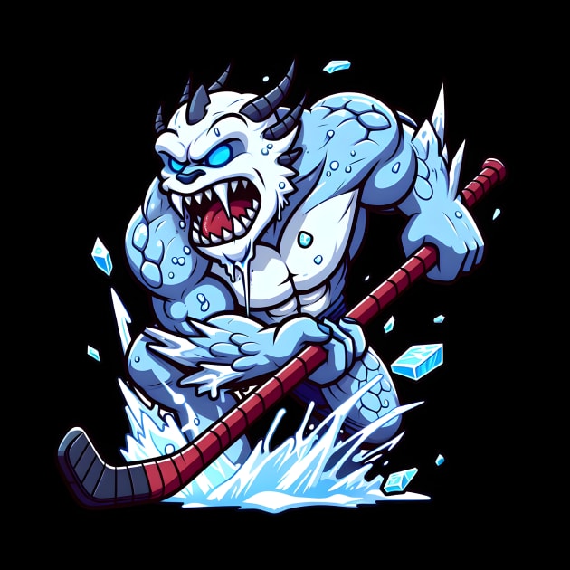 Elemental Ice Hockey by SergioCoelho_Arts