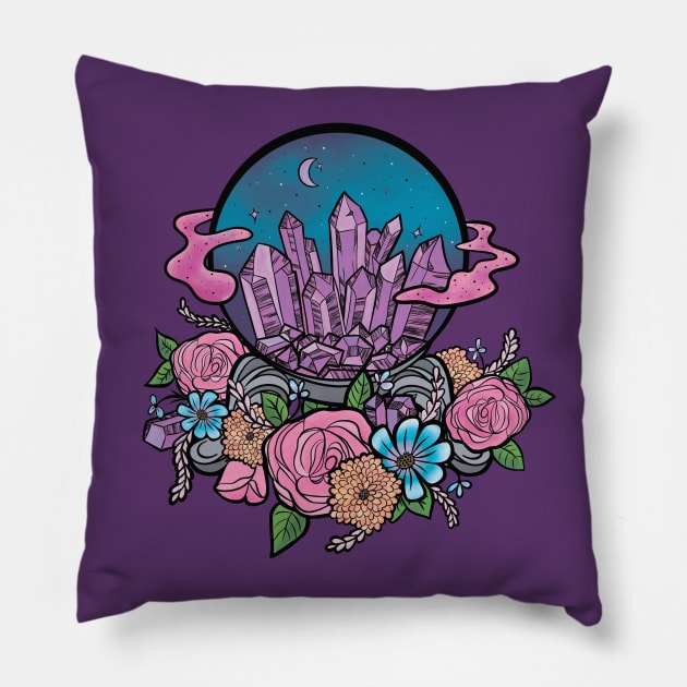 Crystal Ball Pillow by Desdymona