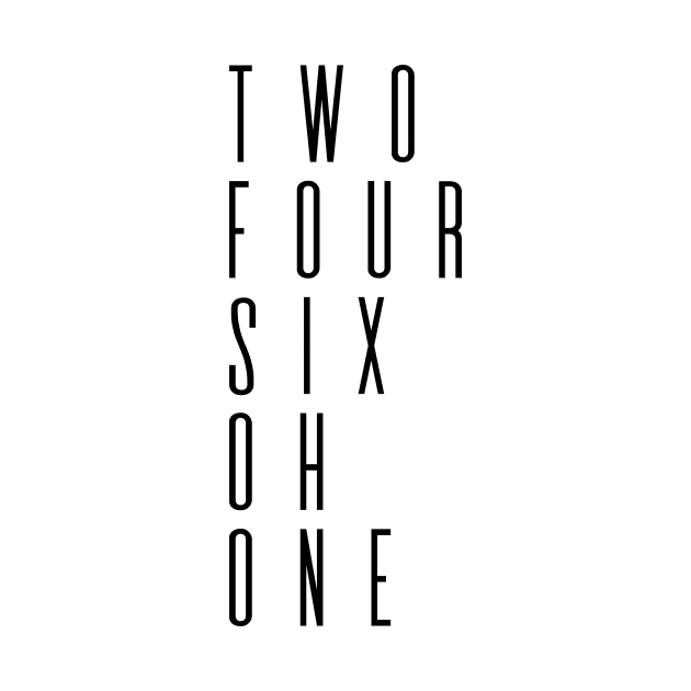 Two Four Six Oh One #2 by byebyesally