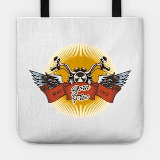 Motor Club Colorful Emblem Tote