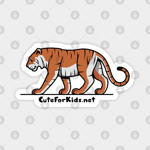 CuteForKids - Tiger - Branded Magnet by VirtualSG