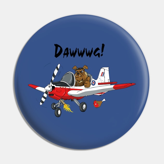 Bulldog Aircraft Design Pin by Funky Aviation