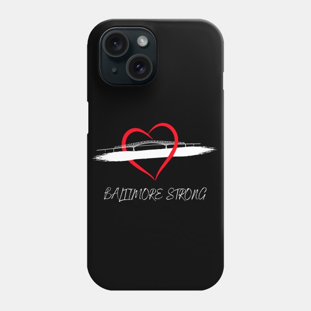 Maryland Tough Baltimore Strong Phone Case by TreSiameseTee