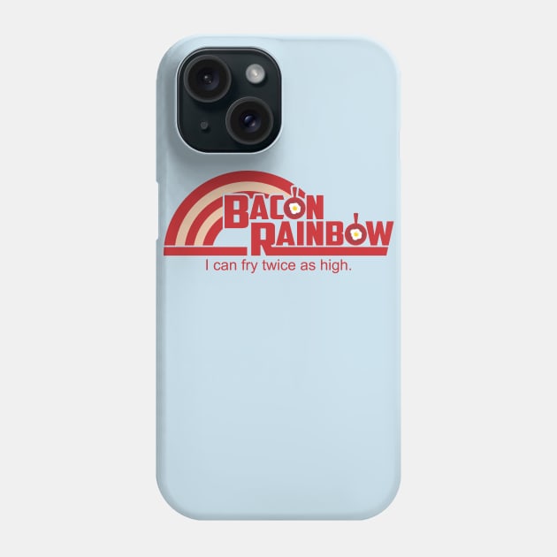 Bacon Rainbow Phone Case by fishbiscuit