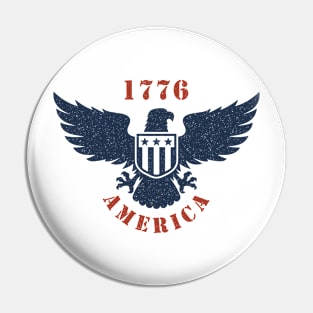 1776 Eagle Pin