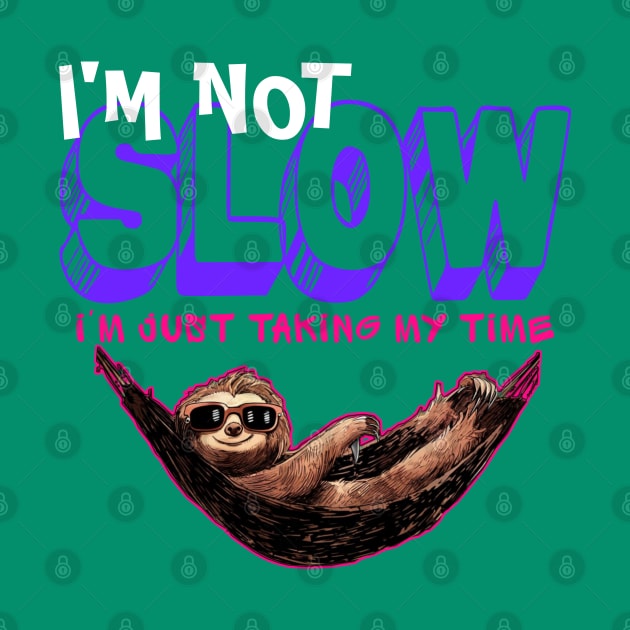 Funny sloth by Qrstore