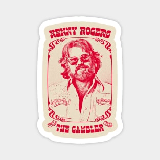 Kenny Rogers /\/\/\/ Original Fan Art Design Magnet