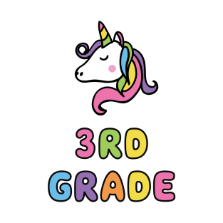 3rd Grade Back To School Unicorn T-Shirt